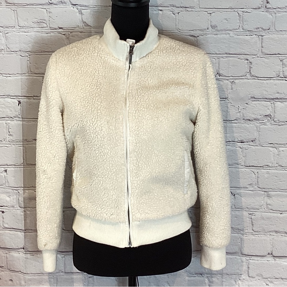 BERNARDO SHERPA TEEDY BOMBER JACKET YOUTH SZ 14/16